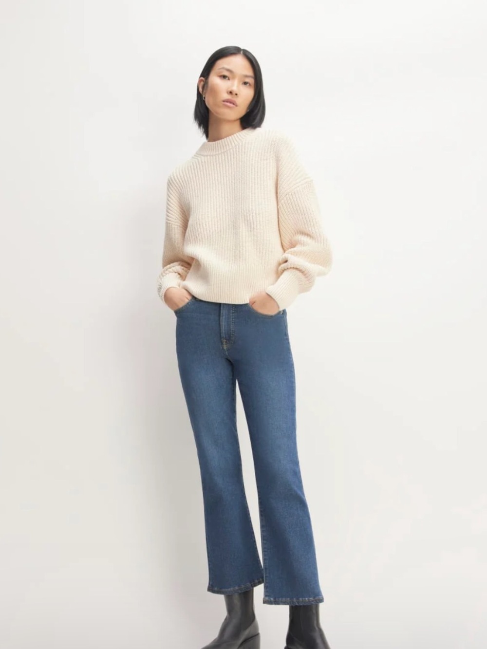 Everlane The Kick Bootcut Jeans